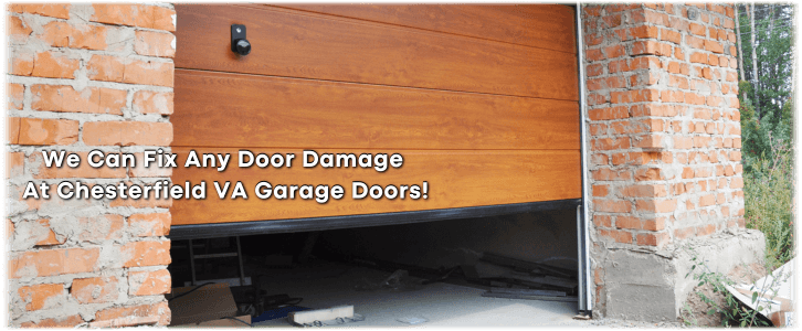 Garage Door Off Track In Chesterfield VA